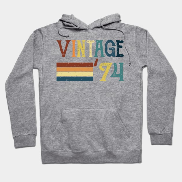 vintage '74 Hoodie by mdr design